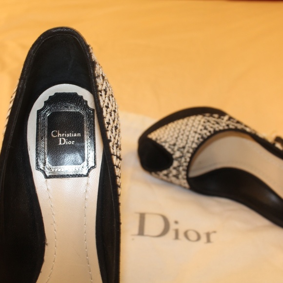 Christian Dior | Peep-Toe Platforms | Size 37 - Picture 5 of 6